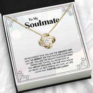 Soulmate Necklace: Let Her Carry Your Heart Always