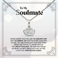 Soulmate Necklace: Let Her Carry Your Heart Always