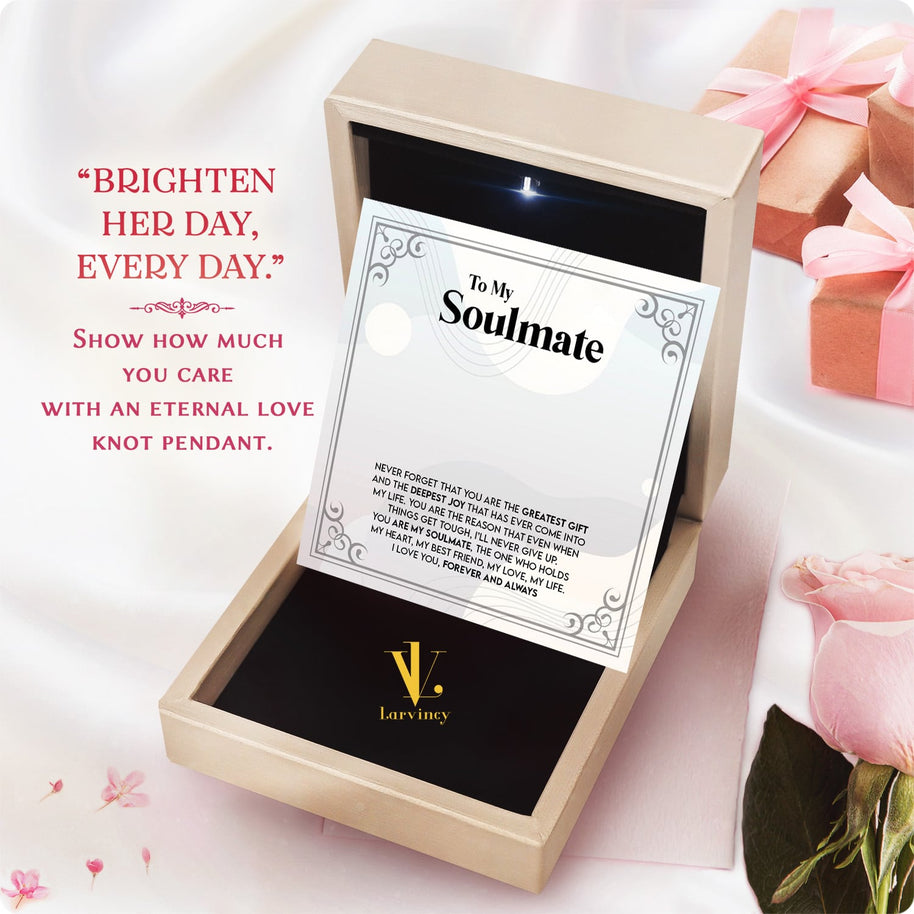 Soulmate Necklace: Let Her Carry Your Heart Always