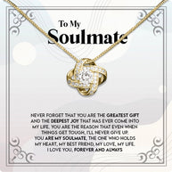 Soulmate Necklace: Let Her Carry Your Heart Always