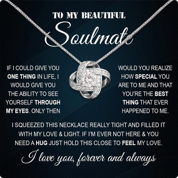 Soulmate Necklace: Let Her Carry Your Heart Always
