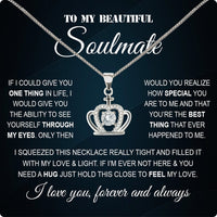 Thumbnail for Soulmate Necklace: Let Her Carry Your Heart Always