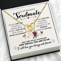 Thumbnail for Soulmate Necklace: Let Her Carry Your Heart Always