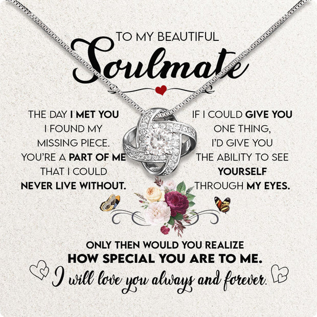 Soulmate Necklace: Let Her Carry Your Heart Always