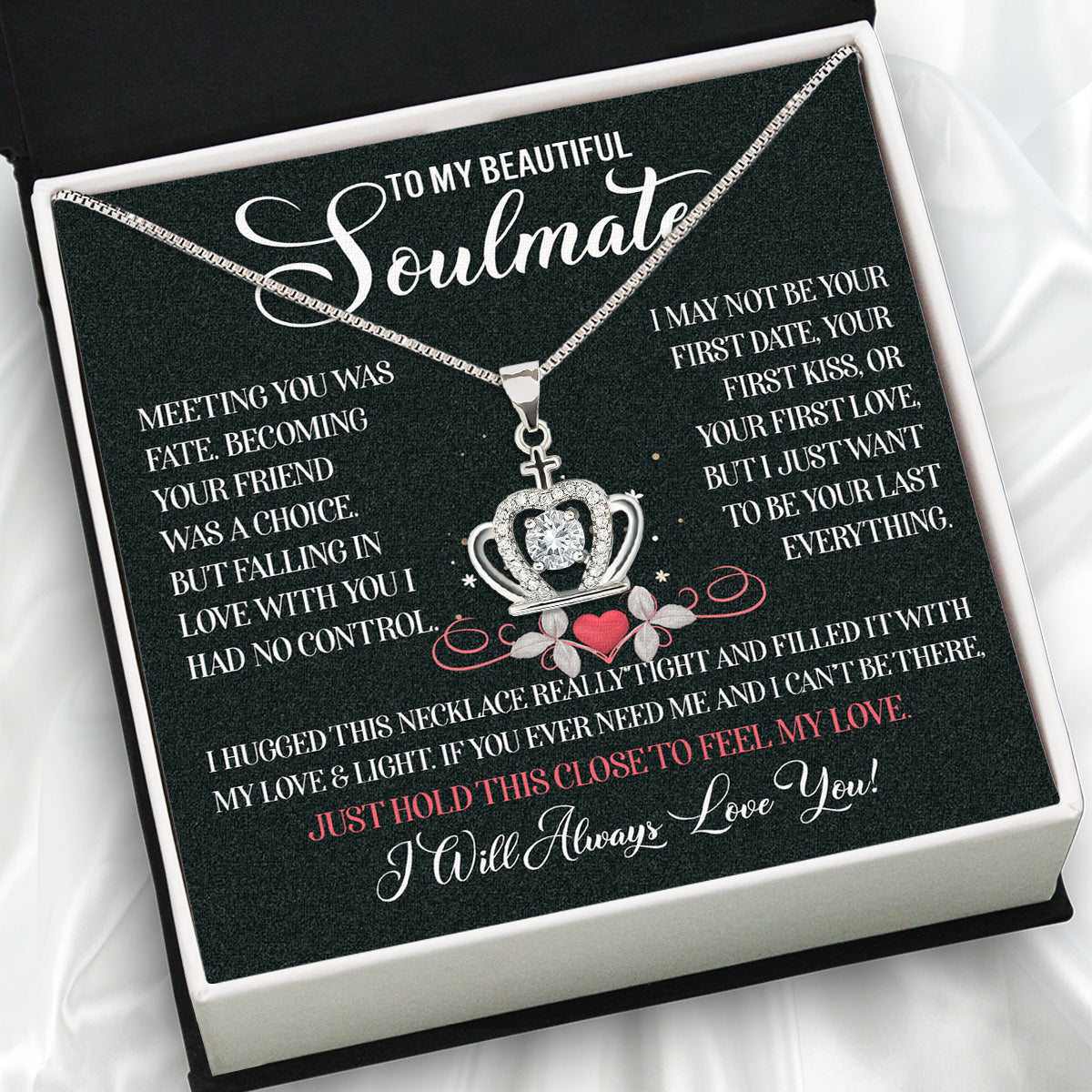 Soulmate Necklace: Let Her Carry Your Heart Always