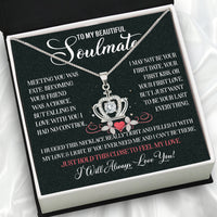 Thumbnail for Soulmate Necklace: Let Her Carry Your Heart Always