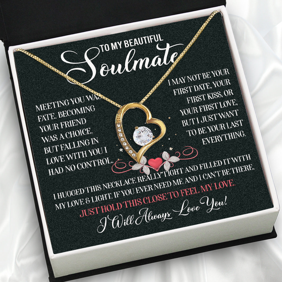 Soulmate Necklace: Let Her Carry Your Heart Always