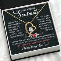 Thumbnail for Soulmate Necklace: Let Her Carry Your Heart Always