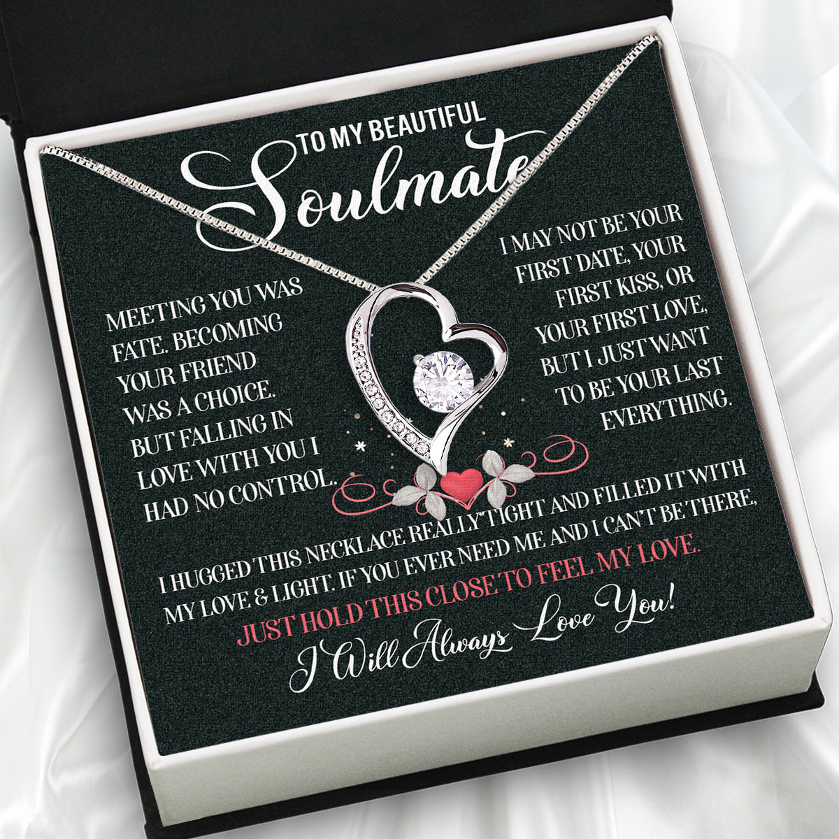 Soulmate Necklace: Let Her Carry Your Heart Always