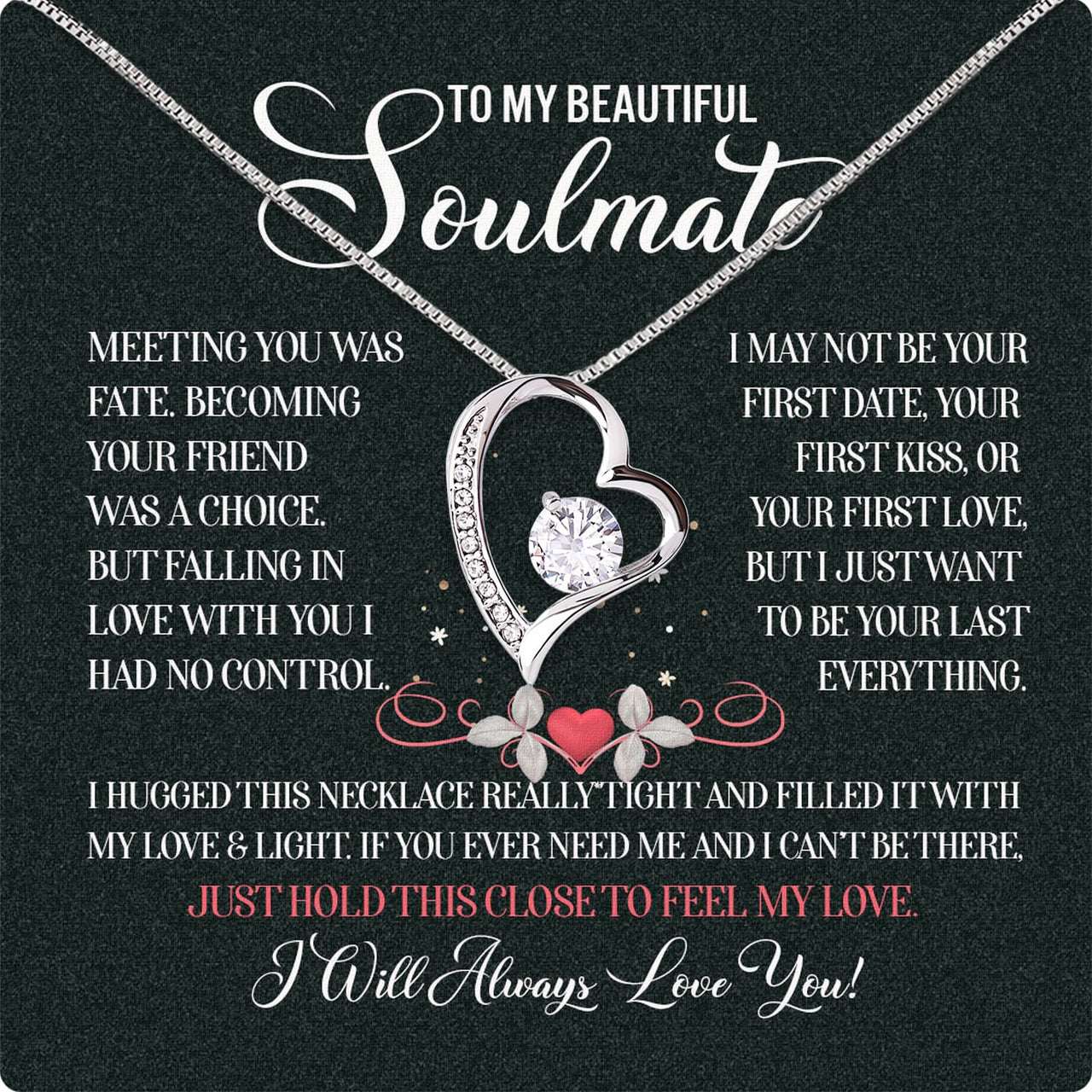 Soulmate Necklace: Let Her Carry Your Heart Always