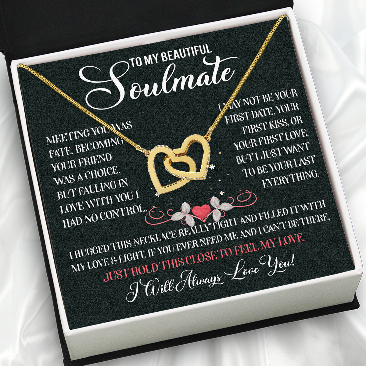 Soulmate Necklace: Let Her Carry Your Heart Always