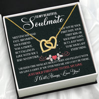 Thumbnail for Soulmate Necklace: Let Her Carry Your Heart Always