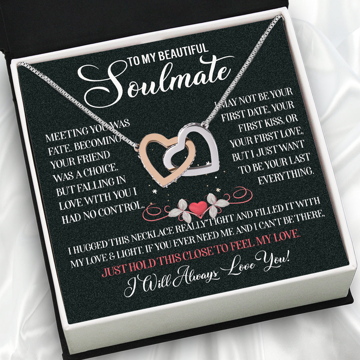 Soulmate Necklace: Let Her Carry Your Heart Always