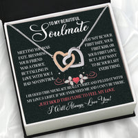 Thumbnail for Soulmate Necklace: Let Her Carry Your Heart Always