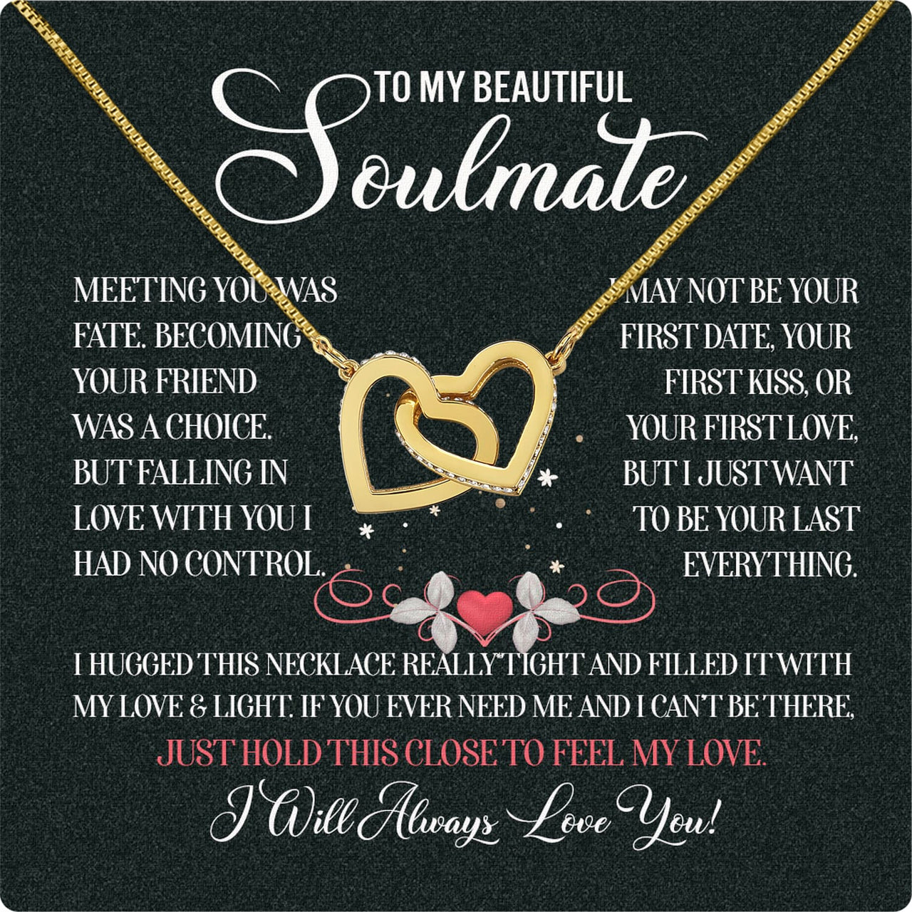 Soulmate Necklace: Let Her Carry Your Heart Always