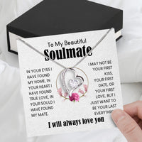 Thumbnail for Soulmate Necklace: Let Her Carry Your Heart Always