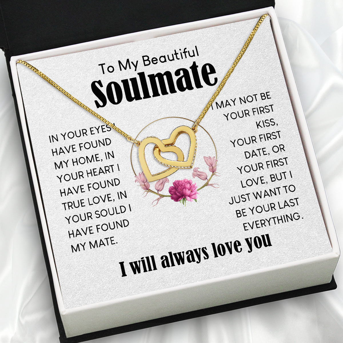 Soulmate Necklace: Let Her Carry Your Heart Always