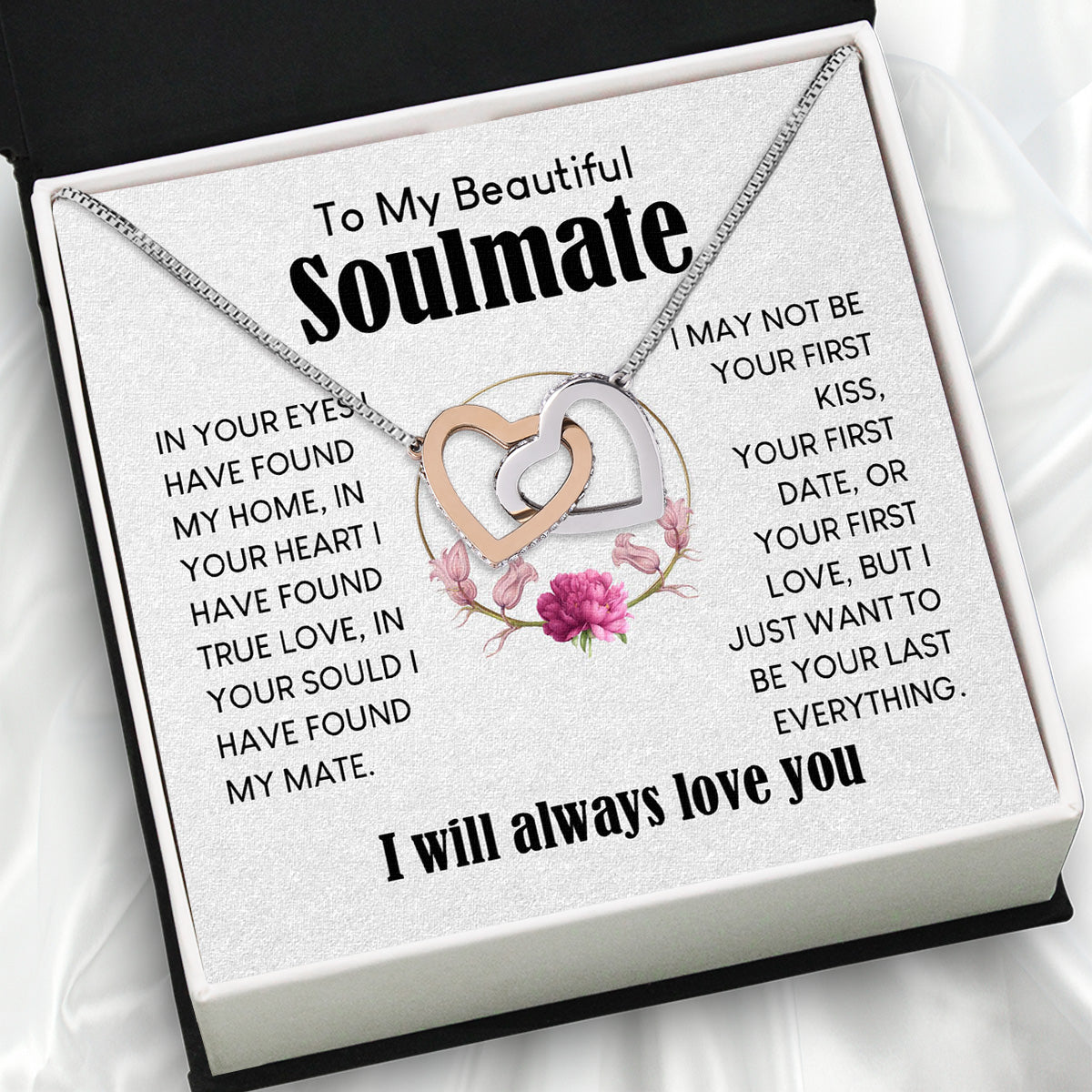 Soulmate Necklace: Let Her Carry Your Heart Always