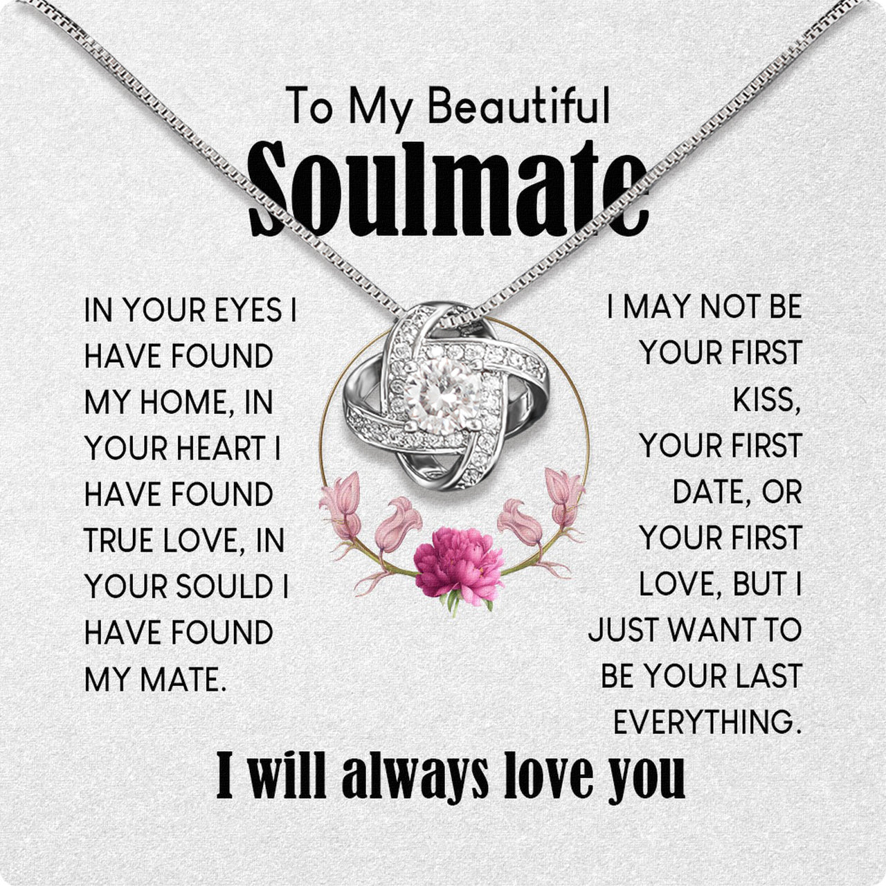 Soulmate Necklace: Let Her Carry Your Heart Always