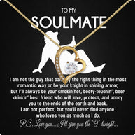 Soulmate Necklace: Let Her Carry Your Heart Always