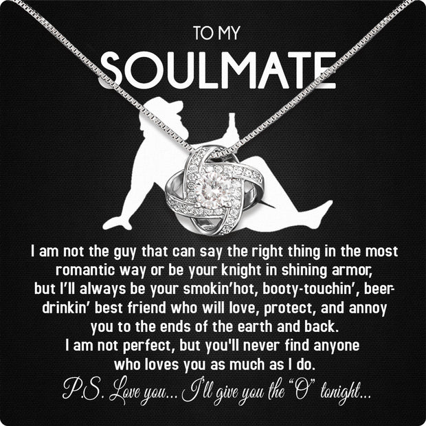 Soulmate Necklace: Let Her Carry Your Heart Always
