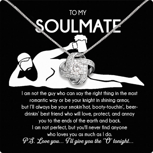 Soulmate Necklace: Let Her Carry Your Heart Always