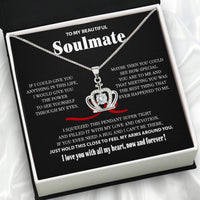 Thumbnail for Soulmate Necklace: Let Her Carry Your Heart Always