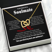 Thumbnail for Soulmate Necklace: Let Her Carry Your Heart Always