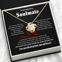 Thumbnail for Soulmate Necklace: Let Her Carry Your Heart Always