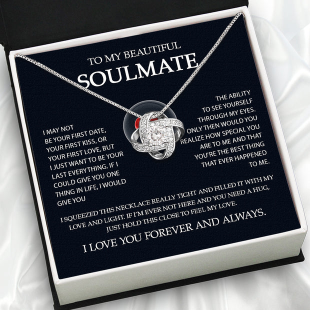 Soulmate Necklace: Let Her Carry Your Heart Always