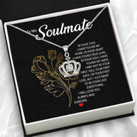 Soulmate Necklace: Let Her Carry Your Heart Always