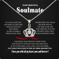 Thumbnail for Soulmate Necklace: Let Her Carry Your Heart Always