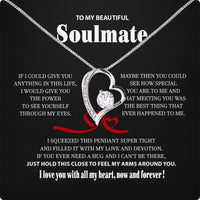 Thumbnail for Soulmate Necklace: Let Her Carry Your Heart Always