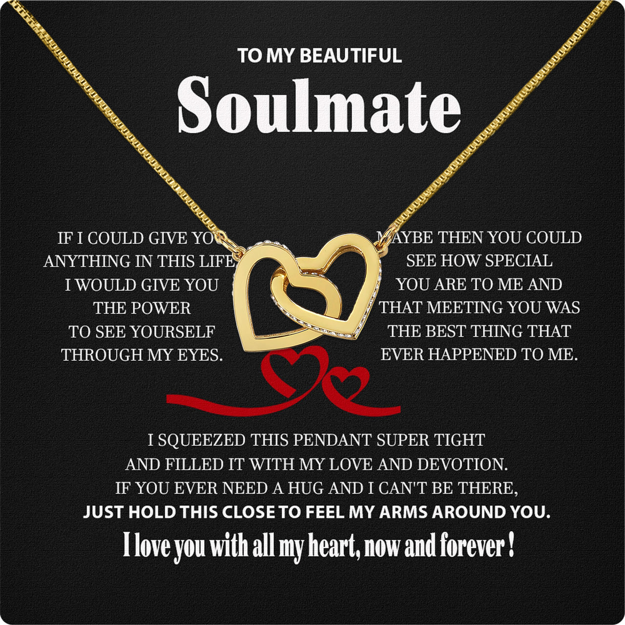 Soulmate Necklace: Let Her Carry Your Heart Always