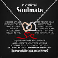 Thumbnail for Soulmate Necklace: Let Her Carry Your Heart Always