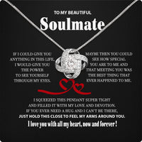 Thumbnail for Soulmate Necklace: Let Her Carry Your Heart Always