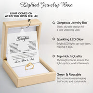 To My Daughter With Heartfelt Message - Engraved Hug Ring For Daughter -  Straighten Your Crown