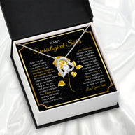 Necklace Gift For Unbiological  Sister