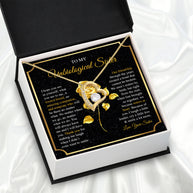 Necklace Gift For Unbiological  Sister