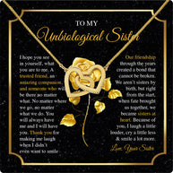 Necklace Gift For Unbiological  Sister