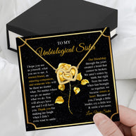 Necklace Gift For Unbiological  Sister
