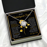 Necklace Gift For Unbiological  Sister