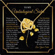 Necklace Gift For Unbiological  Sister