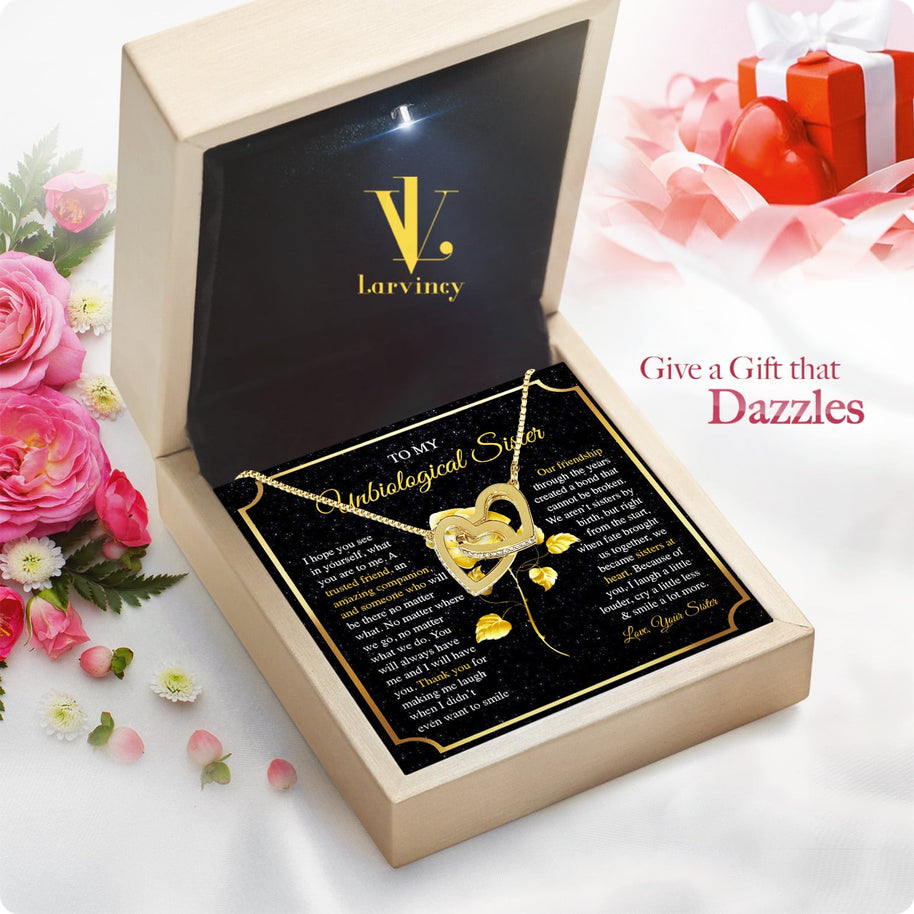 Necklace Gift For Unbiological  Sister