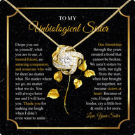Necklace Gift For Unbiological  Sister