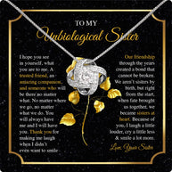Necklace Gift For Unbiological  Sister