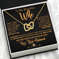 Thumbnail for Wife Necklace: Because She Holds Your Heart