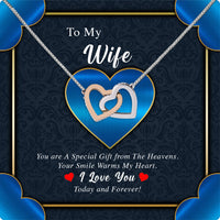 Thumbnail for Wife Necklace: Because She Holds Your Heart