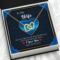 Thumbnail for Wife Necklace: Because She Holds Your Heart