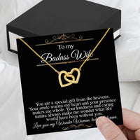 Thumbnail for Wife Necklace: Because She Holds Your Heart